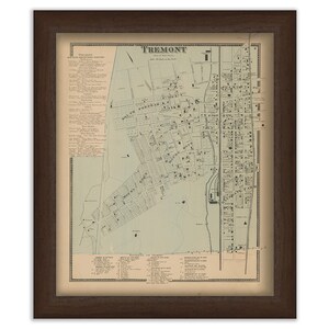 TREMONT, New York 1868 Map