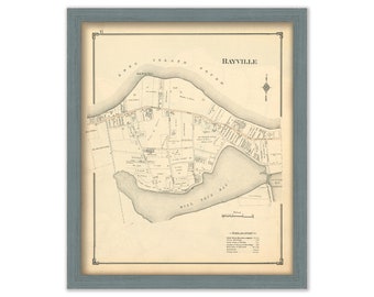 Bayville, Nassau County Long Island, Antique Map Reproduction - Plate 6