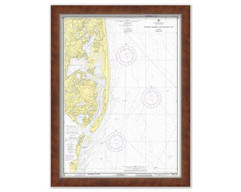 CHATHAM Harbor and PLEASANT BAY, Massachusetts - Nautical Chart 1971