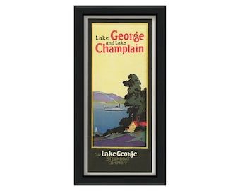 The Lake George Steamboat  Company Poster 1914