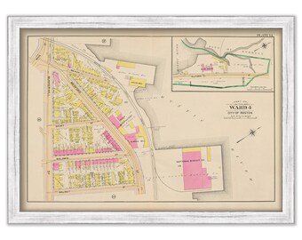 CHARLESTOWN, Boston, Massachusetts 1901 map, Plate 15 - SULLIVAN SQUARE