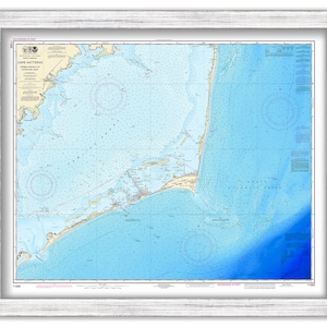 CAPE HATTERAS, North Carolina  -  2018 Nautical Chart - Bathymetry Data layer