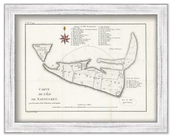 Map of Nantucket - 1782