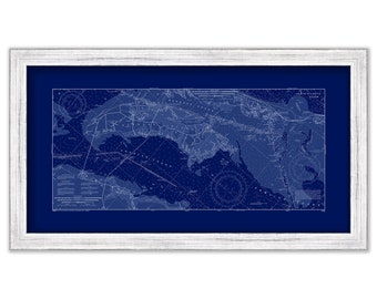 ROANOKE ISLAND, North Carolina  -  2009 Nautical Chart Blueprint