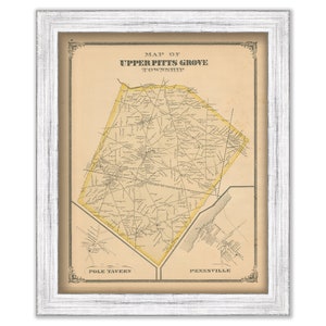 UPPER PITTSGROVE, New Jersey -  1879 Map