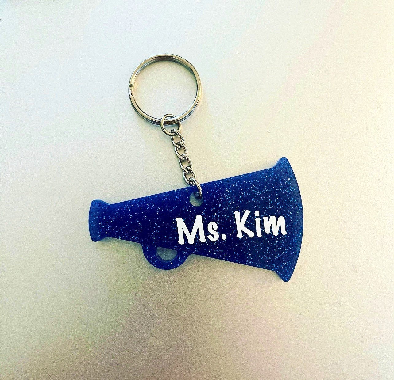 Cheer Megaphone Keychain Cheer Competition Cheer Dance Group Etsy