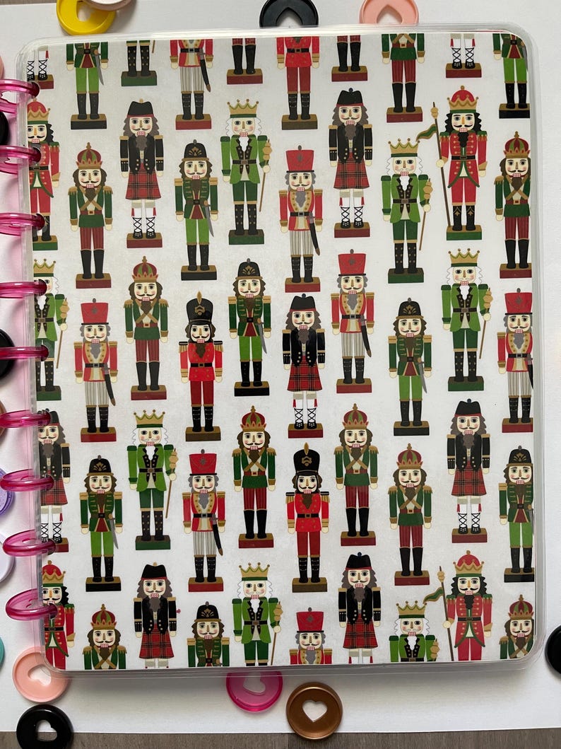 Christmas Nutcracker Winter Theme Disc Planner Happy Planner Classic