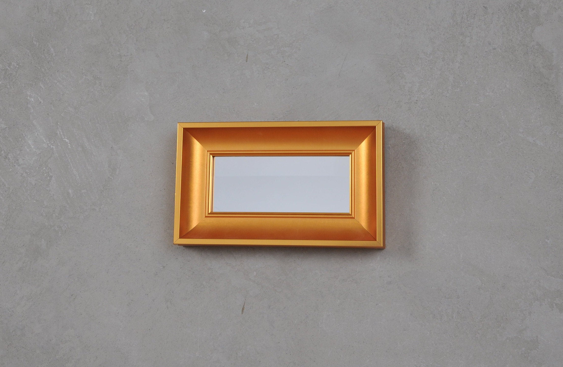 Gold Framed Mirror Small Mirror Small Gold Mirror Beveled Etsy