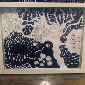 Psychedelic Mushroom Poster