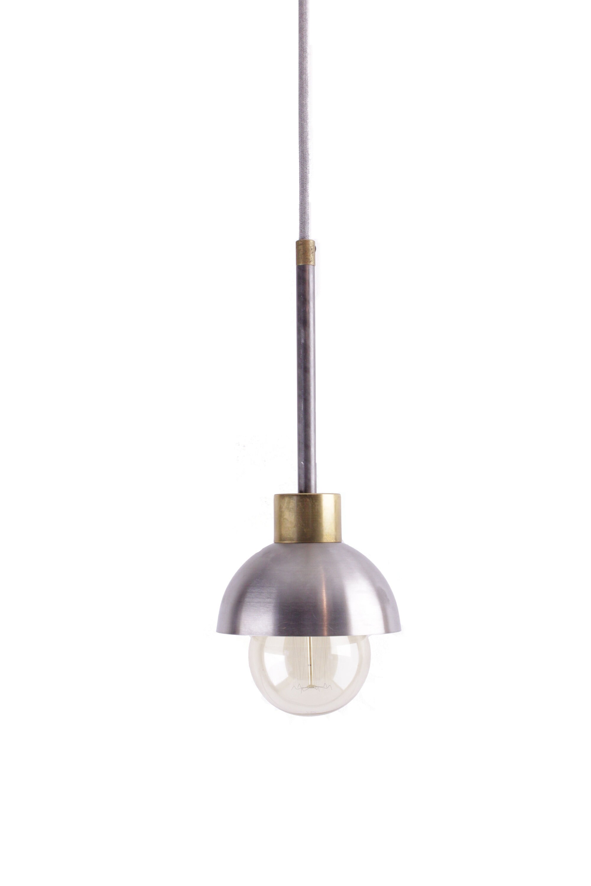 Mixed metal pendant light deals