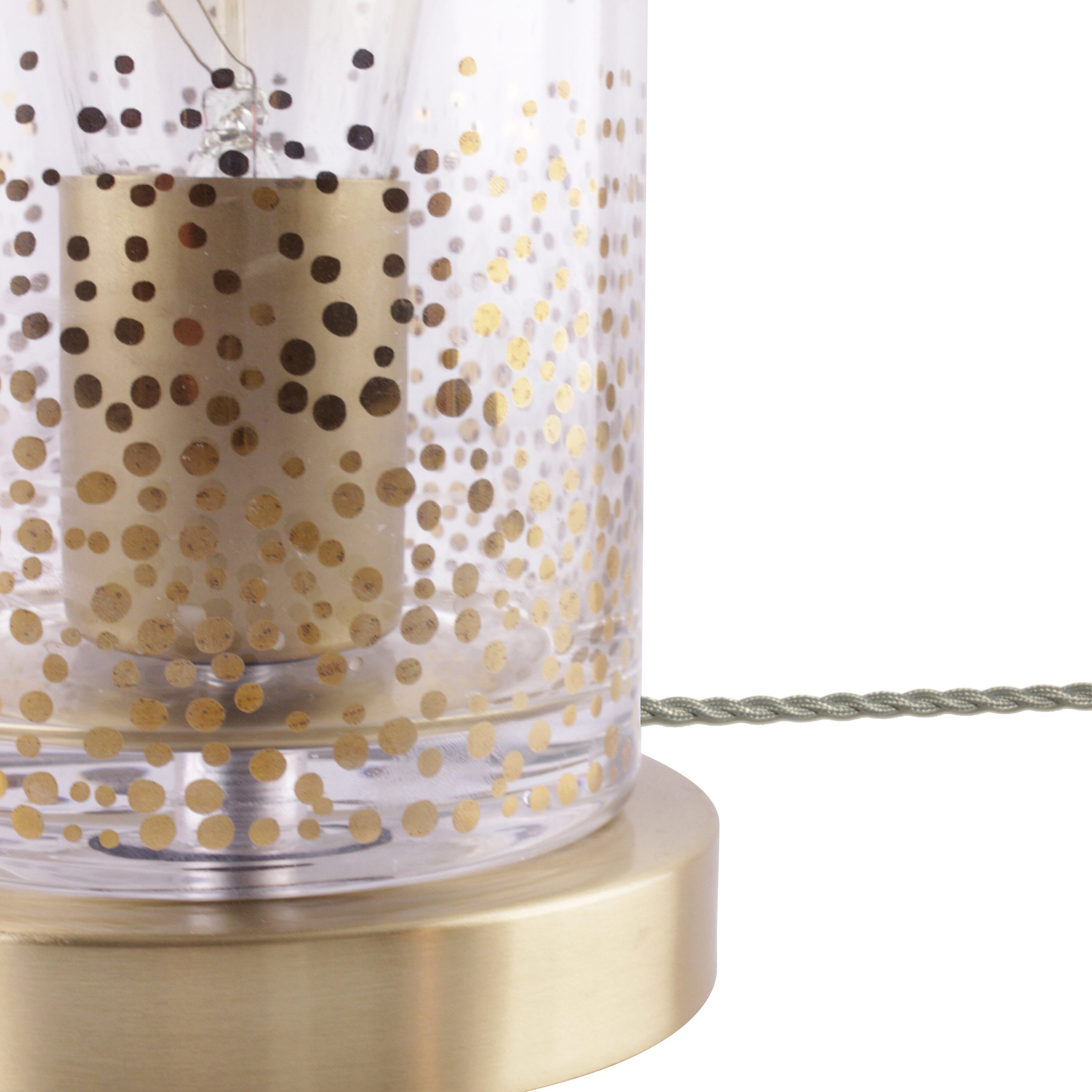 Gold Side Table Lamp Modern Lighting Touch Lamp Bedside Etsy