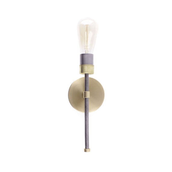 Mixed Metal Modern Farmhouse Wall Sconce Modern Lighting Fixtures