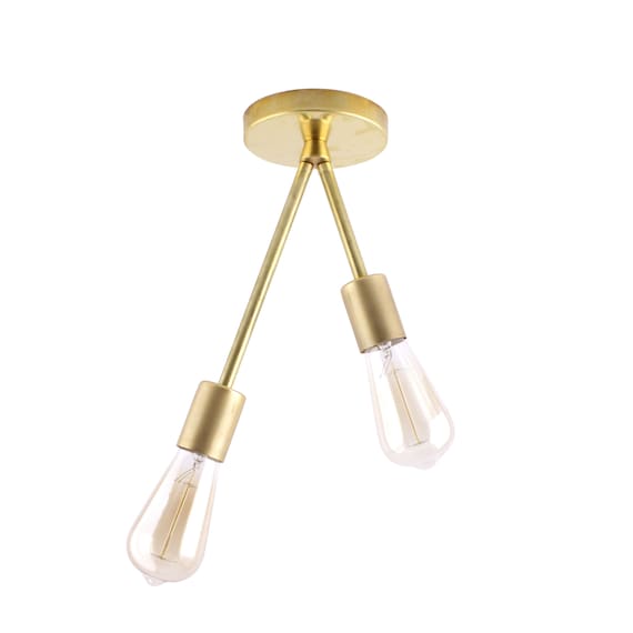 modern brass light fixtures