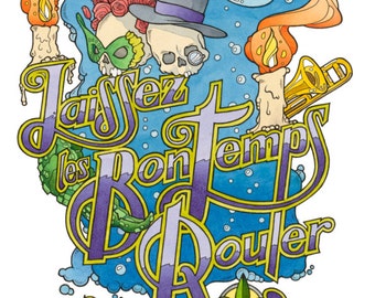 Mardi Gras Alligator (Signed and Numbered Limited Edition of 25)