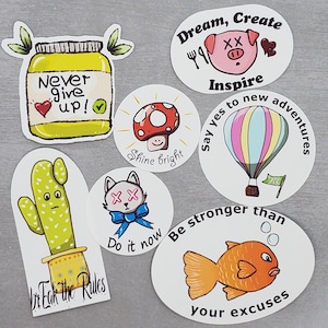 Stickers - motivations quotes