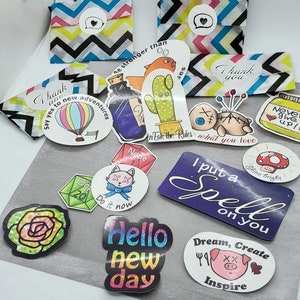 Mystery pack of stickers !
