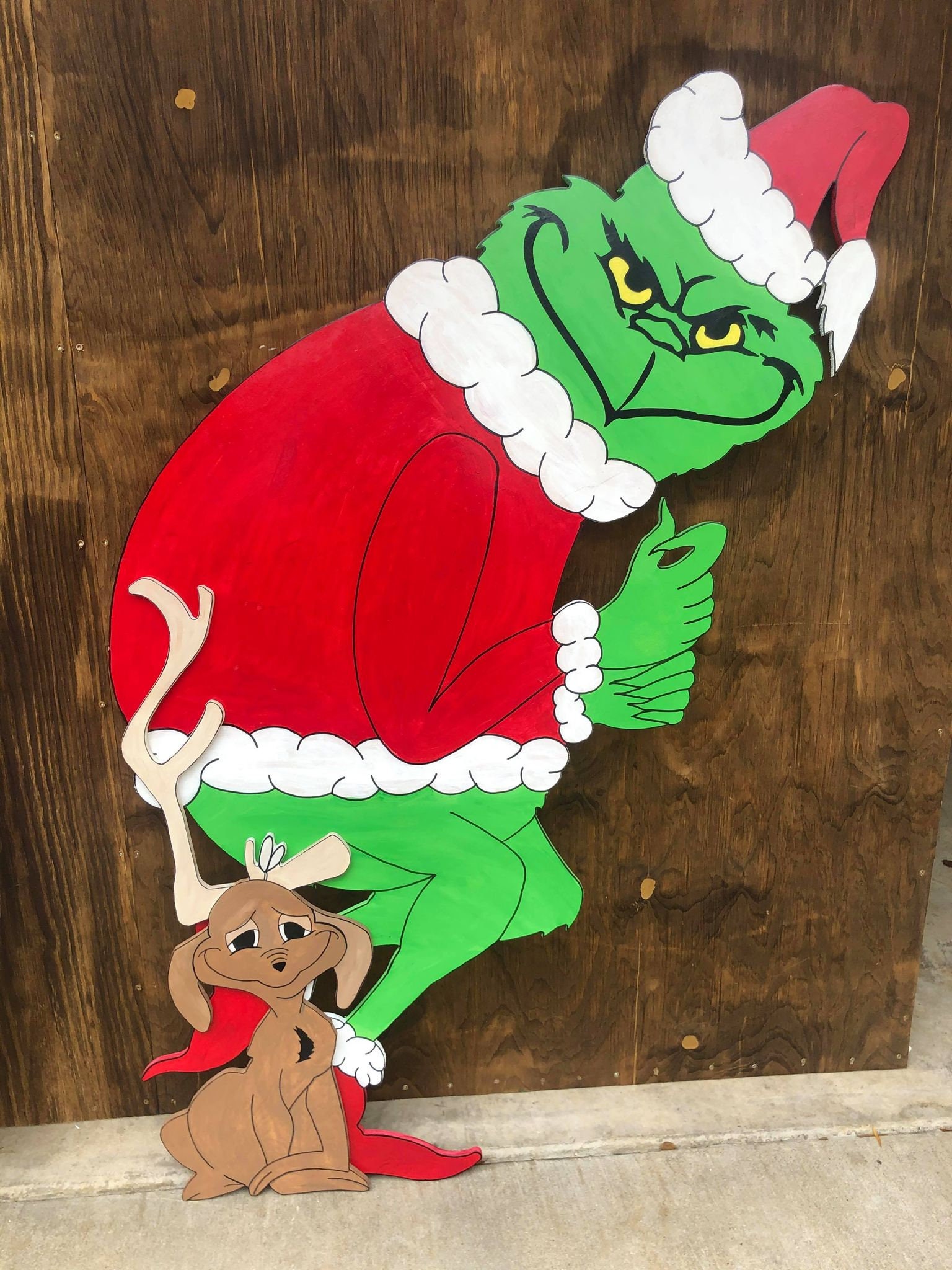 Grinch Stealing Christmas Lights Clipart 79 - 9sm4xxr
