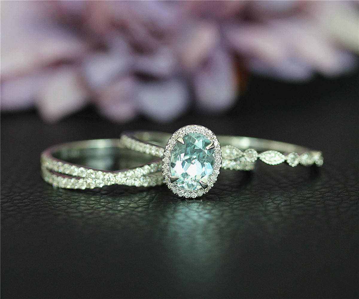 Pierre de naissance mars 6x8mm VS Aquamarine naturel bague Etsy Pierre de naissance mars 6x8mm VS Aquamarine naturel bague Etsy