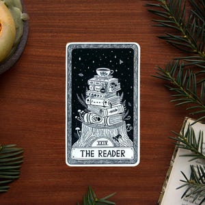 De ster-tarotkaart // Vinylsticker