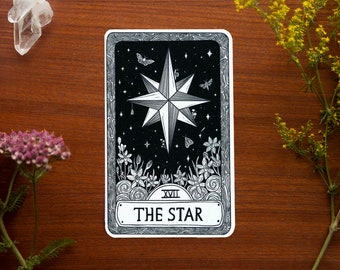 The star tarot card // Vinyl sticker