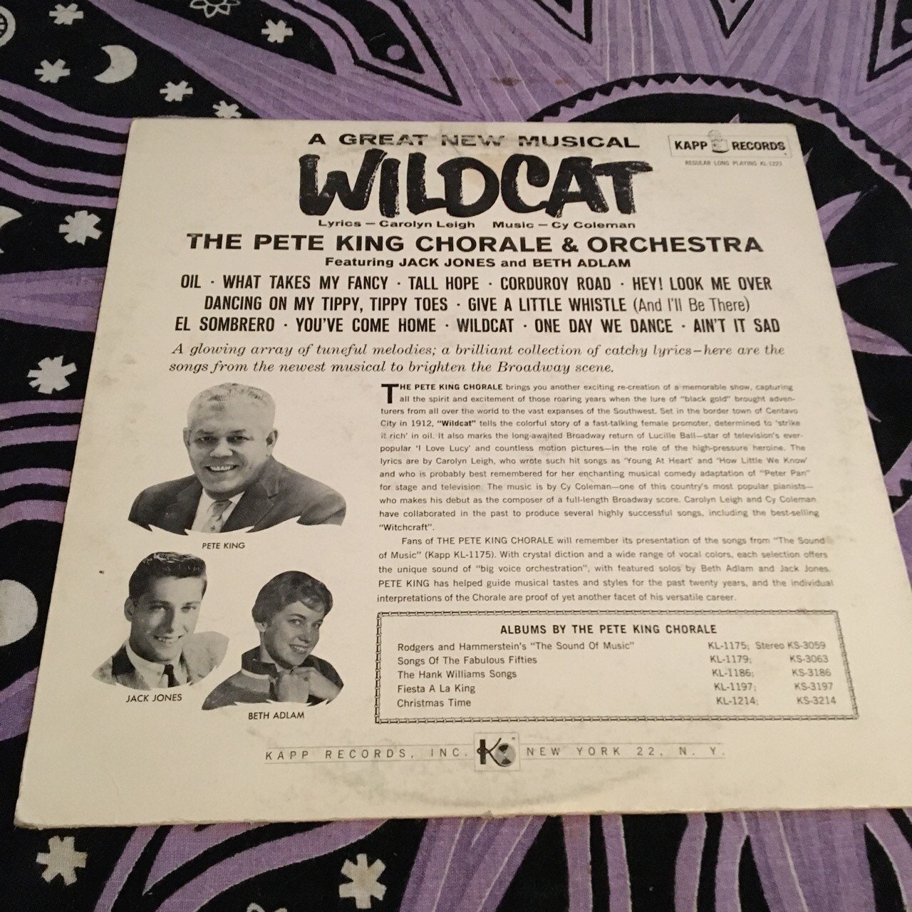 Vintage Wildcat Musical Soundtrack Record Etsy Sweden