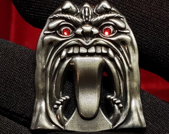Cabaret L'enfer Devil Pin - Aged Nickel Finish