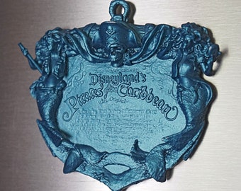 Pirates of the Caribbean Queue Plaque Magnet Replica