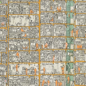 Kowloon Panorama Walled City Cross Section ColorVersion: Classic image 6