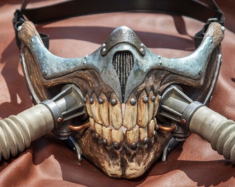 Immortan Joe Mask Replica Build and Paint Full