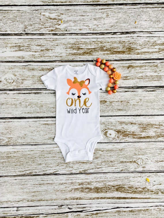 fox first birthday outfit
