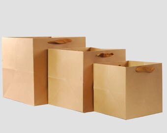 Kraft gift bags