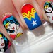 Kathryn Kuscavage reviewed Wonder Woman Nail Decals