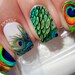 Juliet Karraker reviewed Peacock Feather Nail Decals