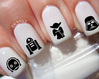 78 Star Wars-nagelstickers - A1240