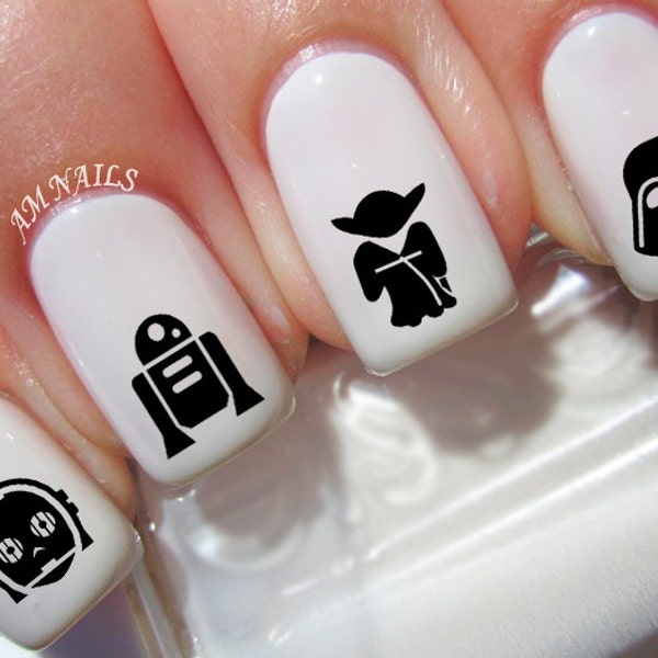 78 Star Wars Nail Decals - A1240