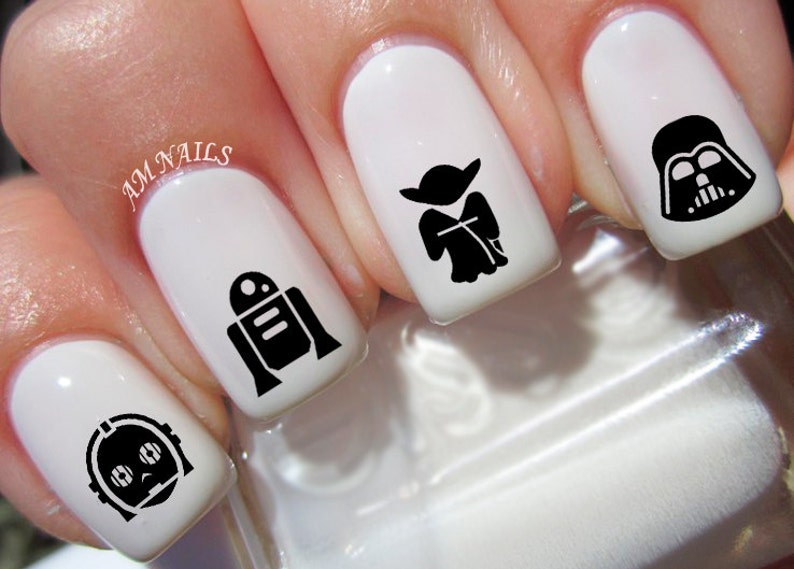 78 Star Wars Nail Decals - A1240