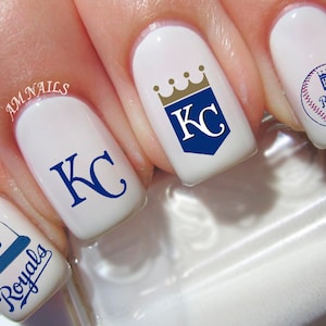 Kansas City Royals Nail Decals - A1329