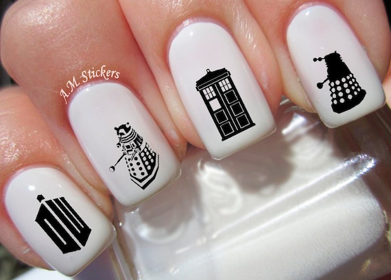 46 Doctor Who Nail Decals