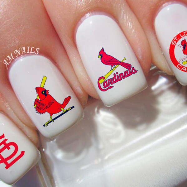 St Louis Cardinals Nail Decals - A1332