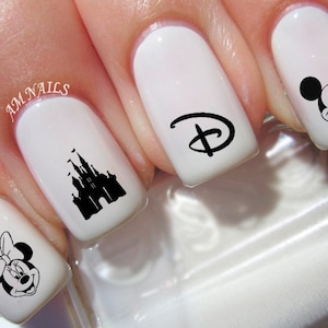 Disney Nail Decals Set of 50 A1211 image 1