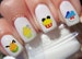 76 Disney Cupcakes Nail Decals - A1212 