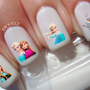 Frozen Nail Decals - A1001