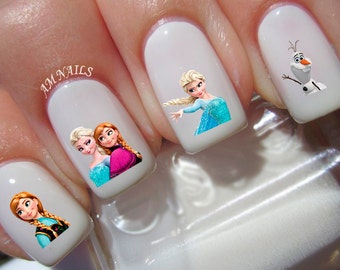 Calcomanías de uñas congeladas - A1001