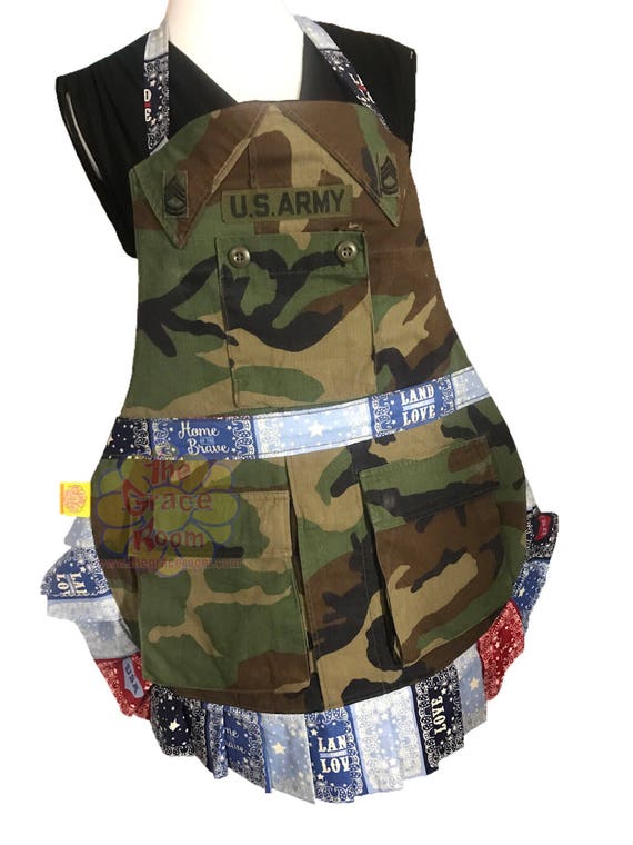 Memory and/or Honor Military Apron