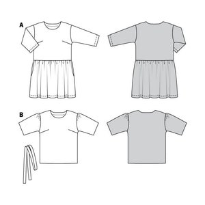 Burda Easy Sewing Pattern casual dress and tunic No.6139 image 9