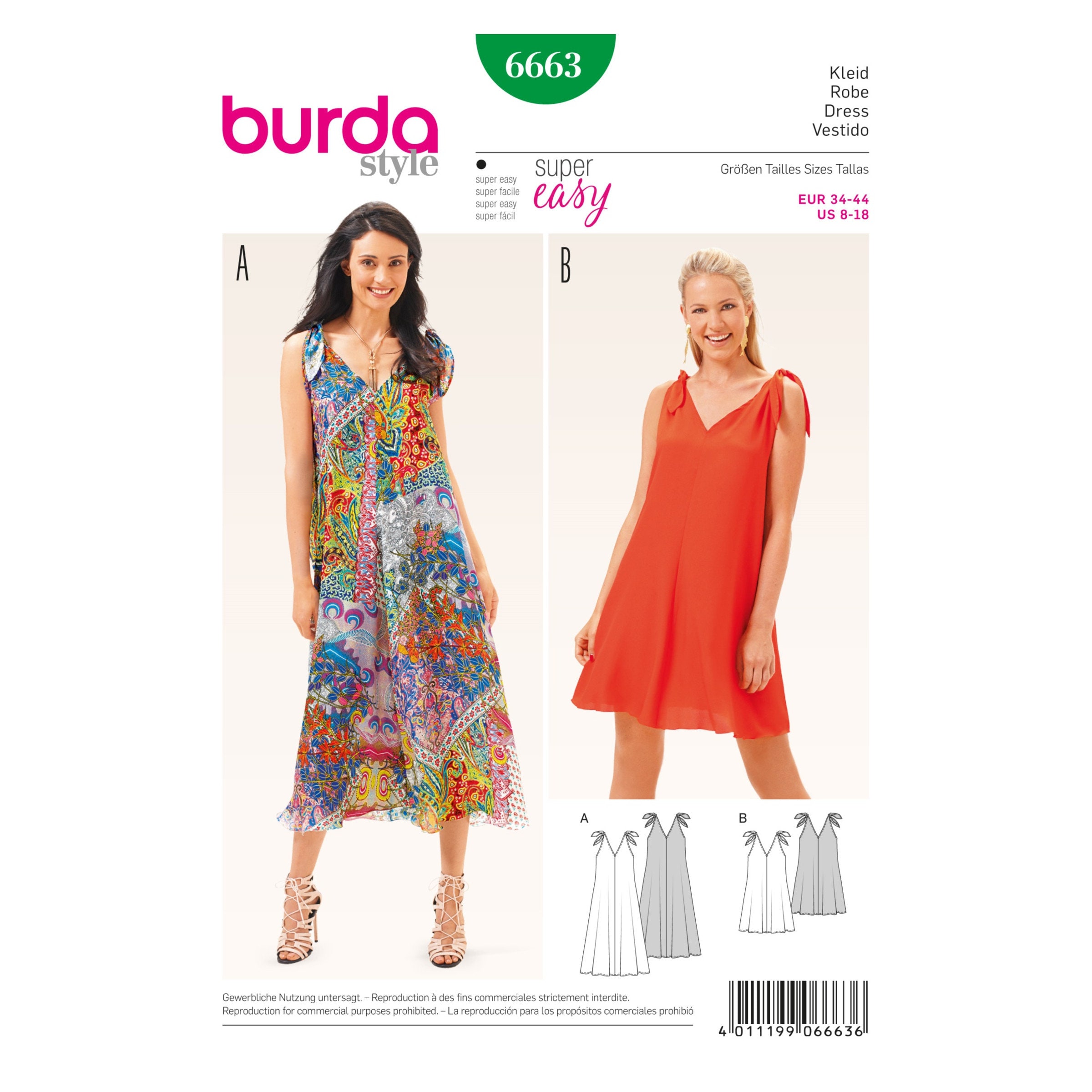 Burda plus size Etsy Belgie