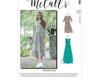 McCalls Pattern M8085 - Dress - Sweater Dress - 3 Variants
