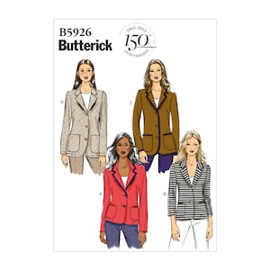 Butterick Sewing Pattern - B5926 - Jackets, Blazers