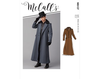 McCalls Sewing Pattern M8137 - Coat - Coat - Historical - Steampunk