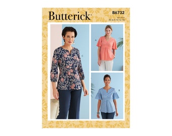Butterick Schnittmuster - B6732 - Sommerbluse, Shirt